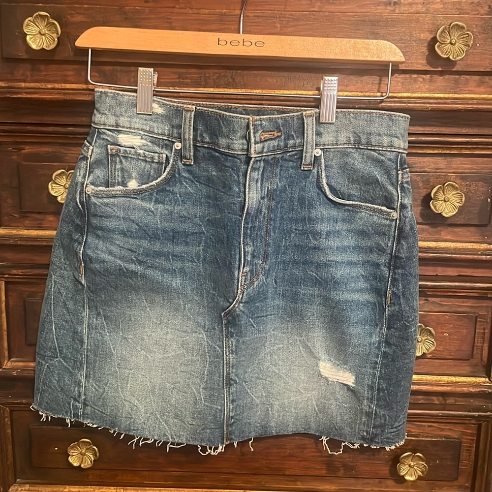 Hudson - Viper denim mini skirt